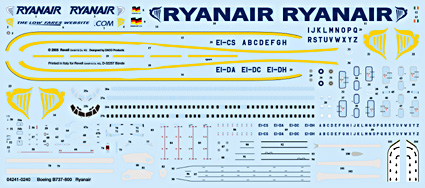 ryanair dimensions